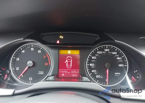 2010 Audi A4 2.0T Premium from USA, damaged, VIN WAUBFAFL1AA045908